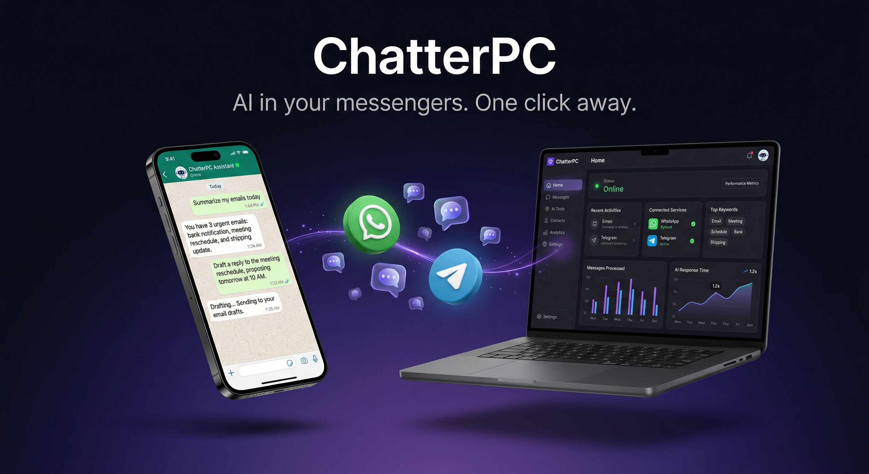 ChatterPC - Your PC becomes your AI employee